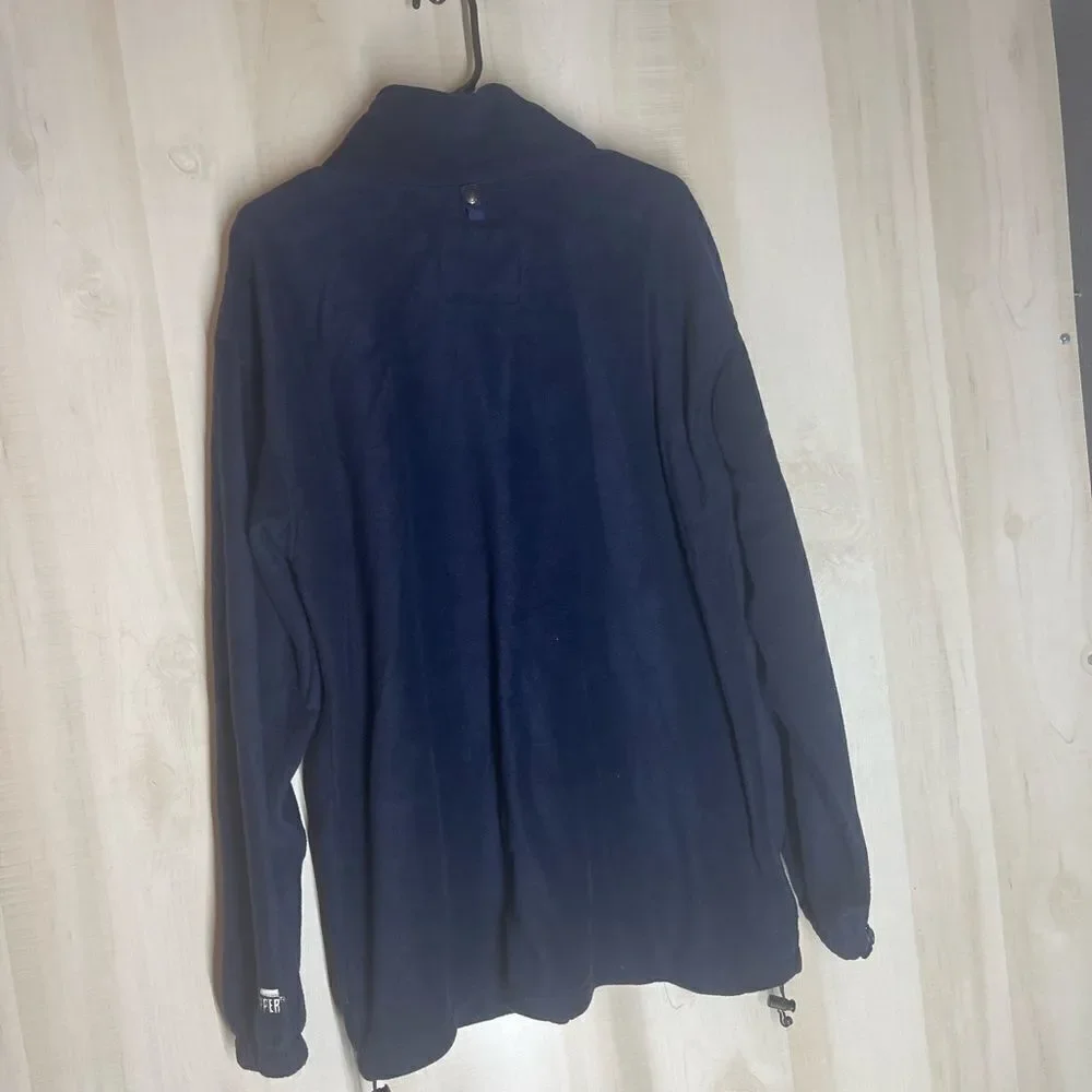The‎ North Face Gore Windstopper navy fleece jacket summit series, size XXL